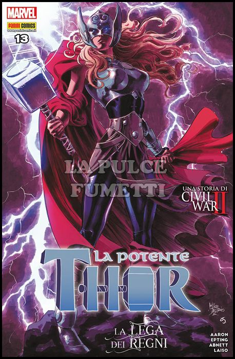 THOR #   218 - LA POTENTE THOR 13 - CIVIL WAR II